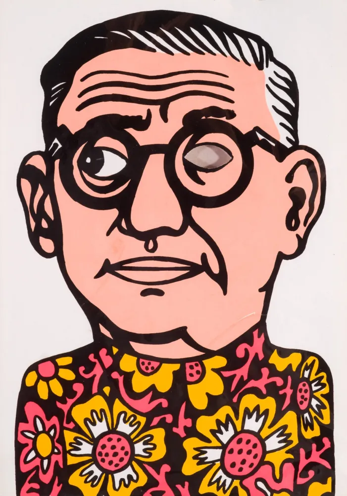 Serigrafia Equipo Cronica - El mito de Sartre