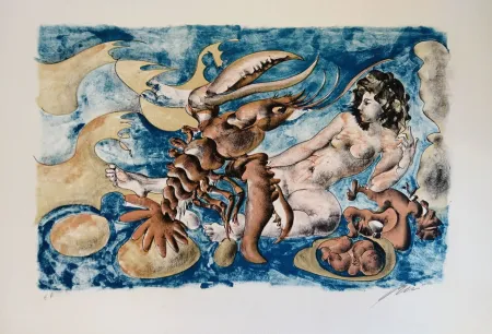 Litografia Erni - Cancer