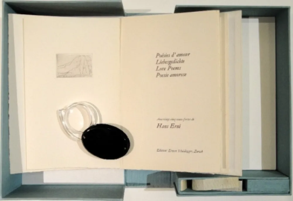 Livro Ilustrado Erni - POÉSIES D'AMOUR 