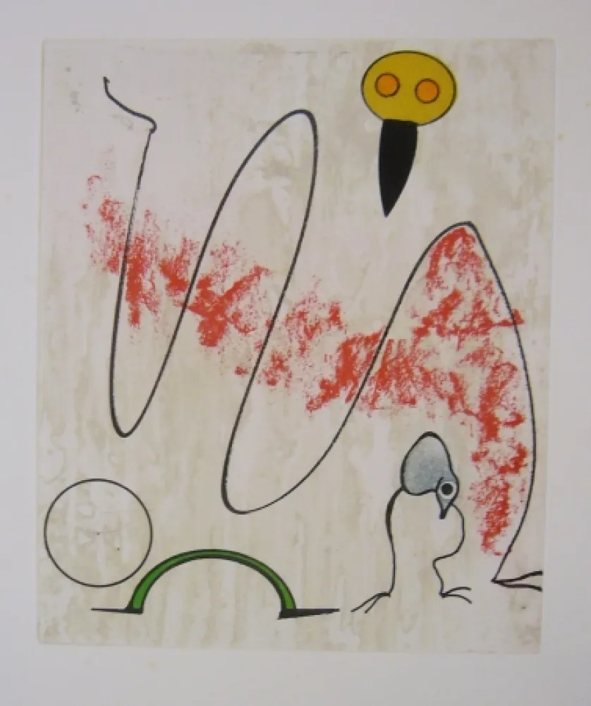 Água-Forte E Água-Tinta Ernst - From oiseaux en peril