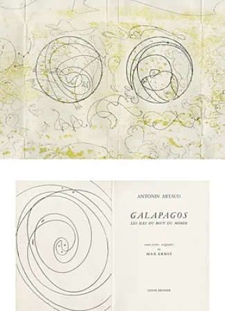 Livro Ilustrado Ernst - Galapagos - Les îles du bout du monde