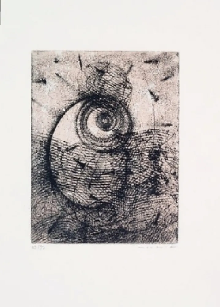 Água-Forte E Água-Tinta Ernst - Hommage à Rimbaud 