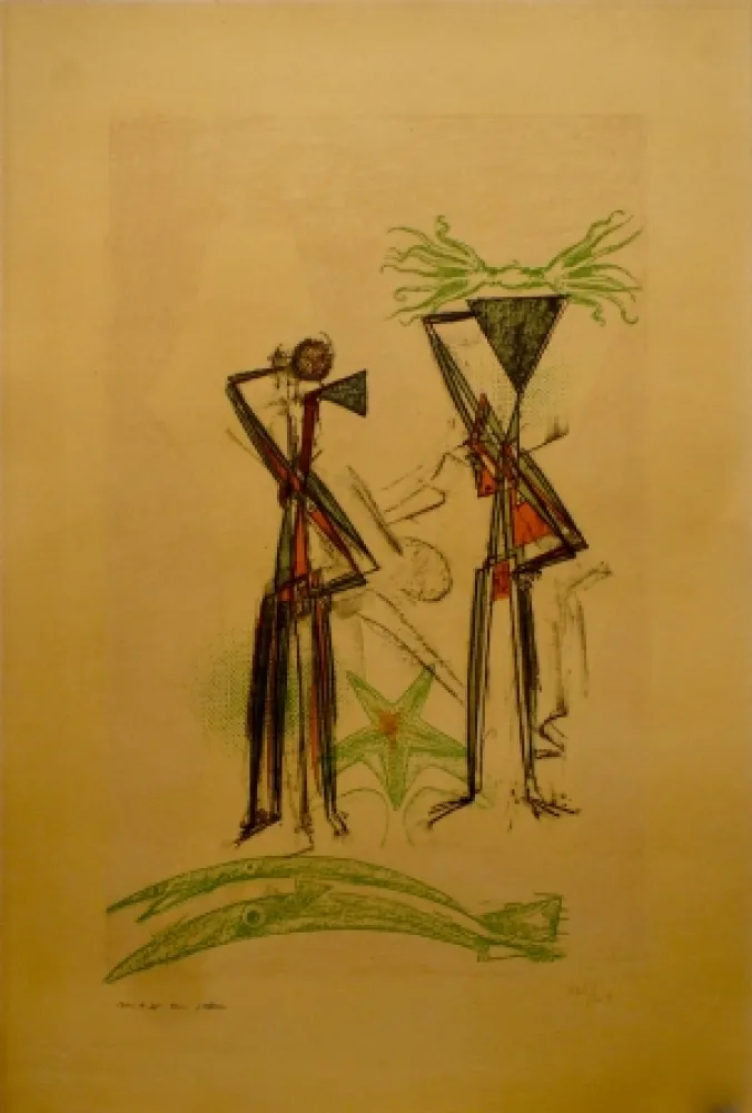 Litografia Ernst - L' Etoile de Mer