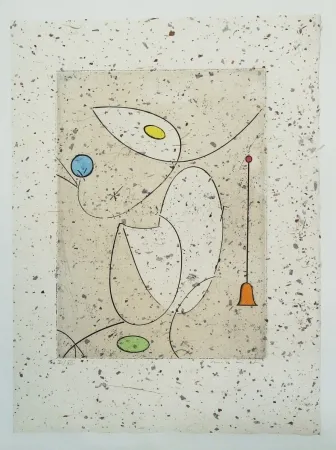 Água-Forte Ernst - La cloche rouge