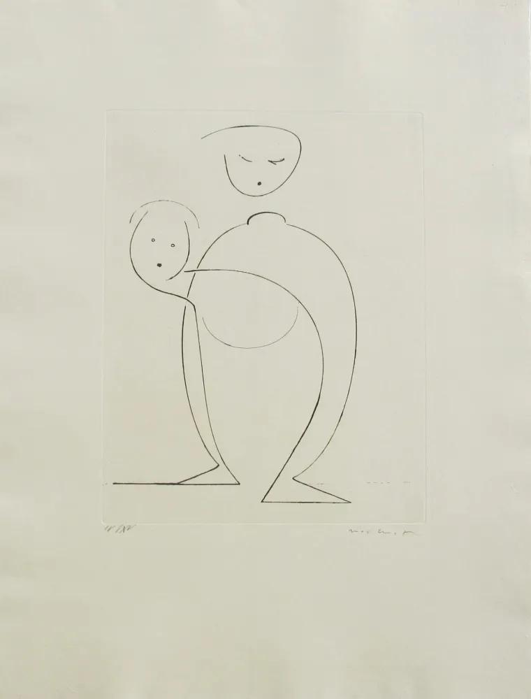 Água-Forte Ernst - Sans titre