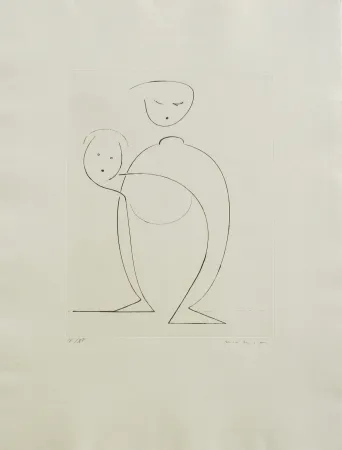 Água-Forte Ernst - Sans titre