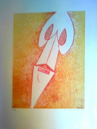 Litografia Ernst - Sin Titulo