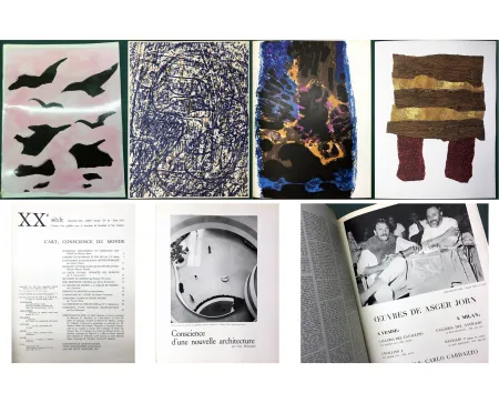 Livro Ilustrado Ernst - XXe SIÈCLE. Nouvelle série. XXIIe Année. N° 20. XX. L'Art Conscience du Monde. Noël 1962 (Baj, Ernst, Manessier)