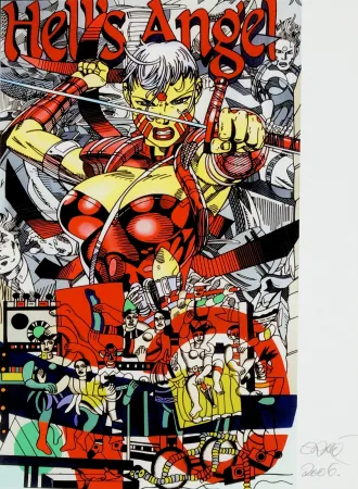 Gravura Digital Erro - Hell's Angel