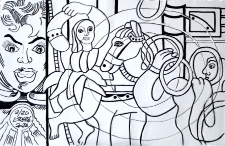 Múltiplo Erro - LE CIRQUE (noir et blanc)