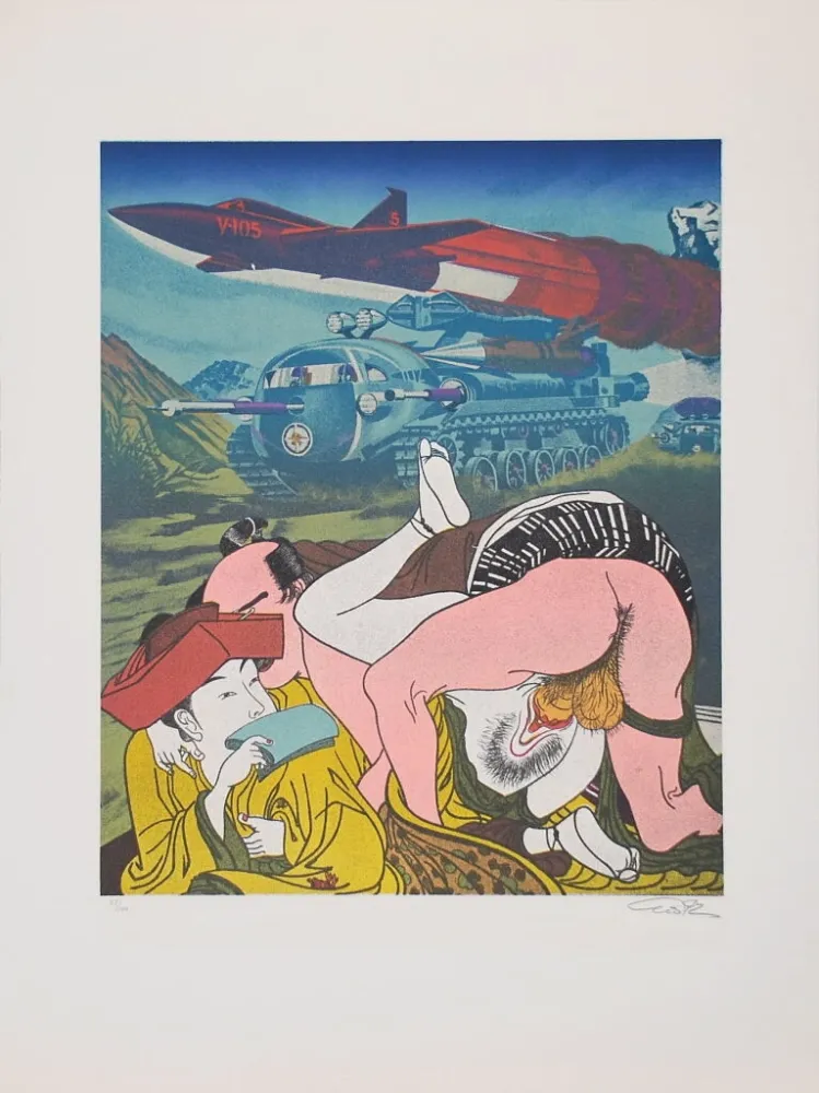 Litografia Erro - Made in Japan