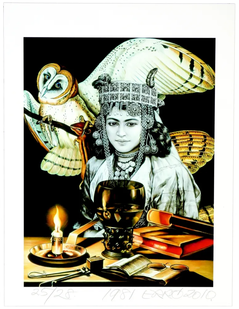 Gravura Digital Erro - Minerva