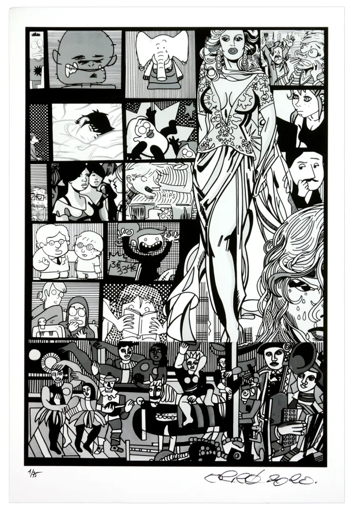 Gravura Digital Erro - Sans titre