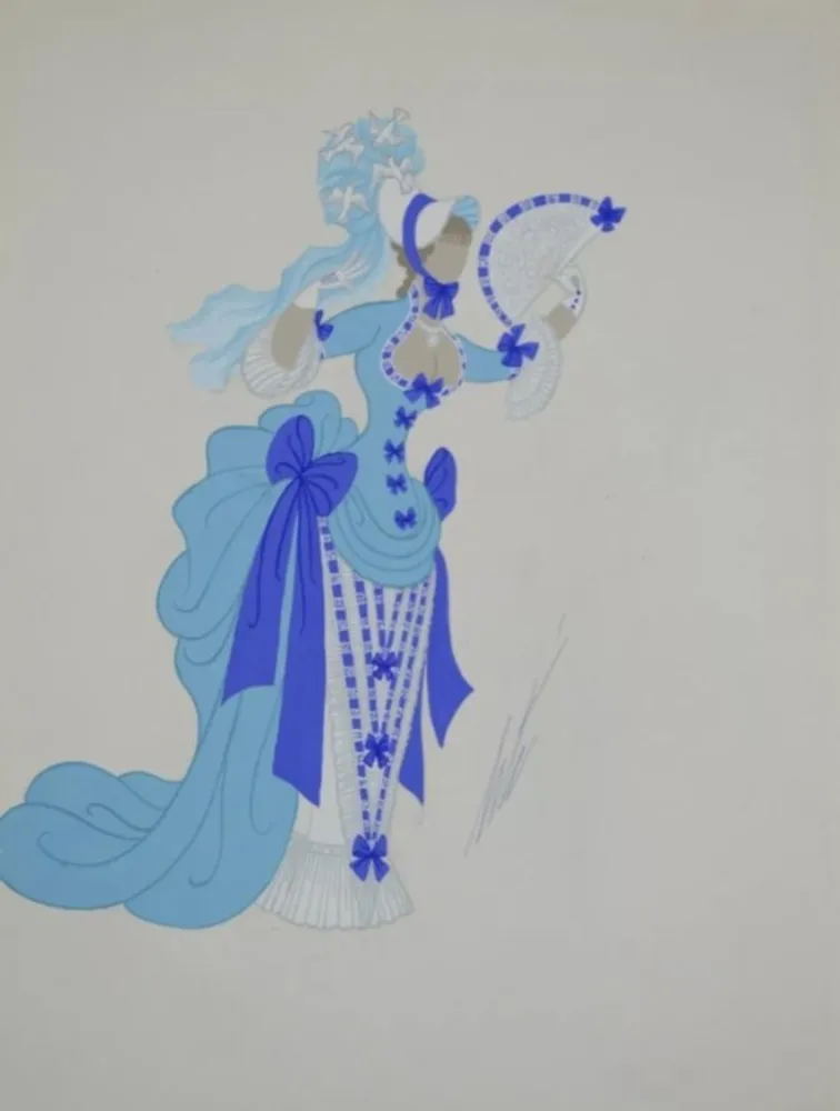 Múltiplo Erte - Costume For Shadowgraph Scene, The Last Song, “Song”, #2