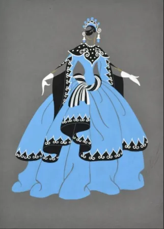 Múltiplo Erte - La Traviata, Third Act #1 Woman