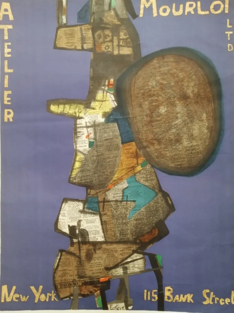 Cartaz Esteve - Atelier Mourlot - New York