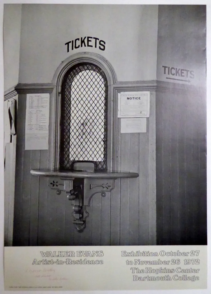 Cartaz Evans -  Artist-in-Residence