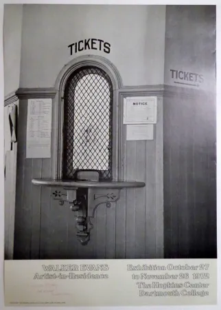 Cartaz Evans -  Artist-in-Residence