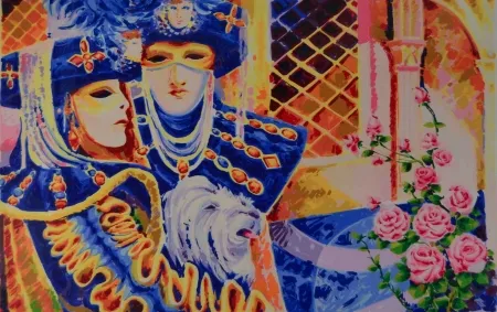 Serigrafia Faccincani - Carnevale veneziano