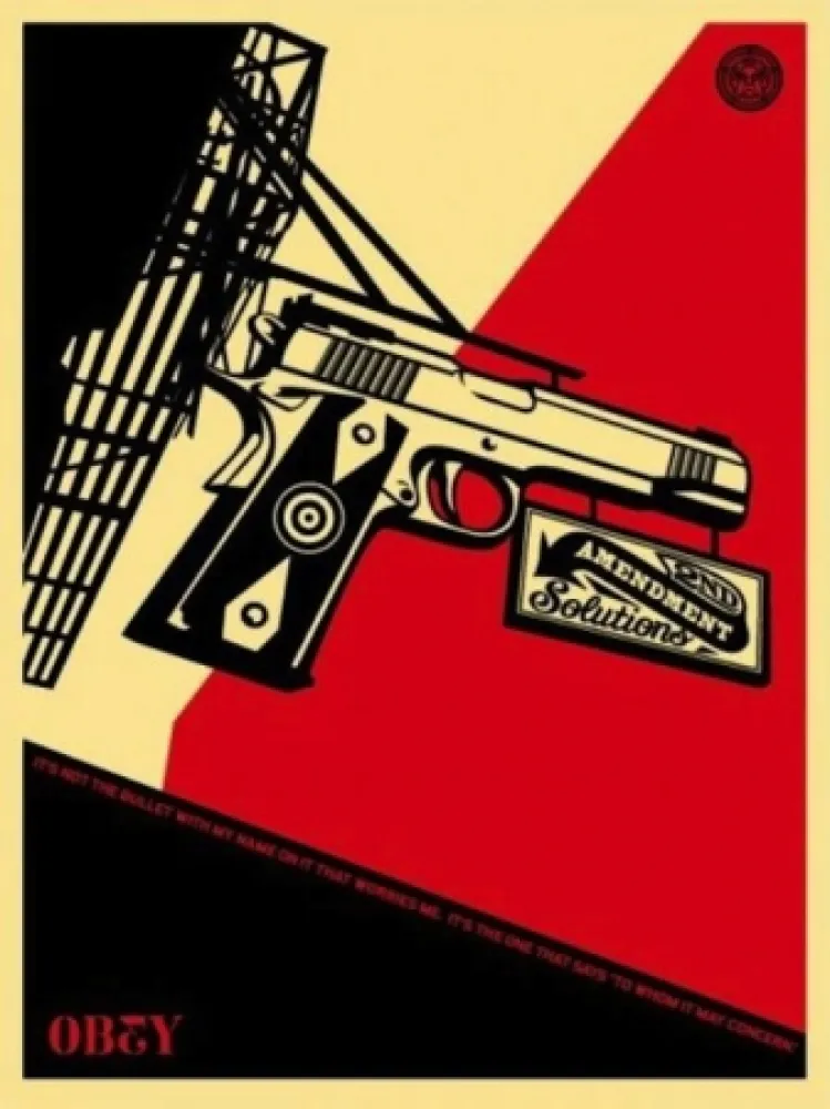 Serigrafia Fairey - 2nd Amendment Solutions