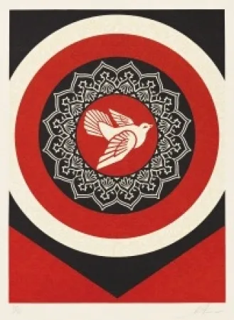 Relevo Fairey -  Dove Target Red