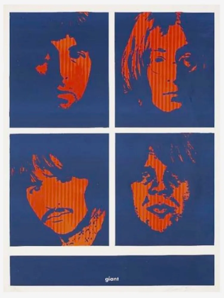 Serigrafia Fairey - Four Giant Beatles