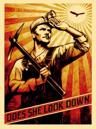 Serigrafia Fairey - High Flyin' Bird