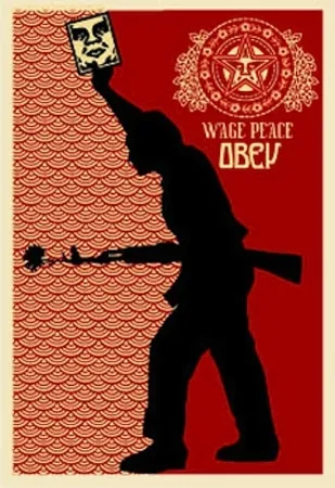 Serigrafia Fairey - Obey '04, from Retro Series