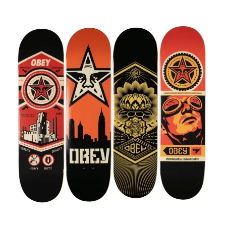Serigrafia Fairey - Obey Skate Decks
