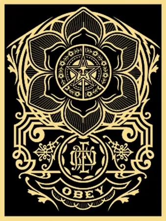 Serigrafia Fairey - Peace Ornament 