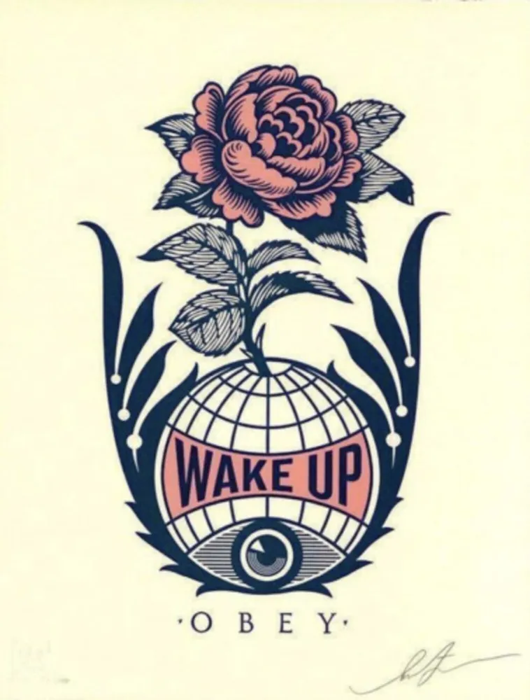 Múltiplo Fairey - Wake Up Earth