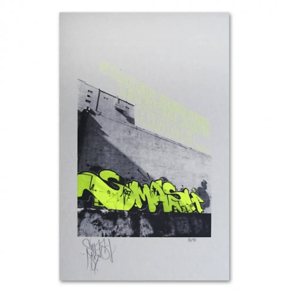 Serigrafia Falkner - My Space yellow