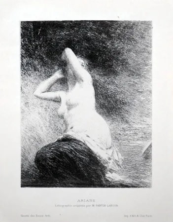 Litografia Fantin-Latour - Ariane