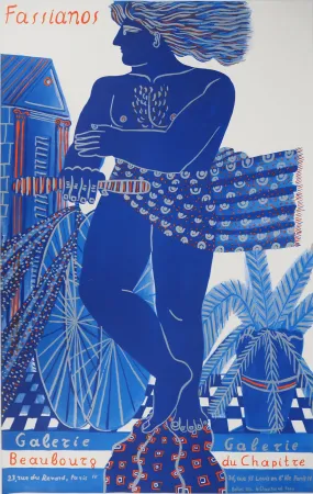 Livro Ilustrado Fassianos - Cycliste dans le vent