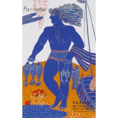 Litografia Fassianos - Le pecheur