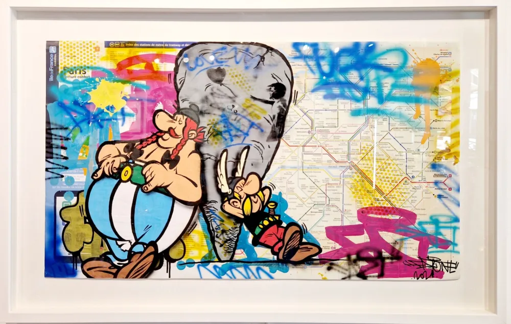 Sem Técnica Fat - Asterix & Obelix (Metro Map of Paris)
