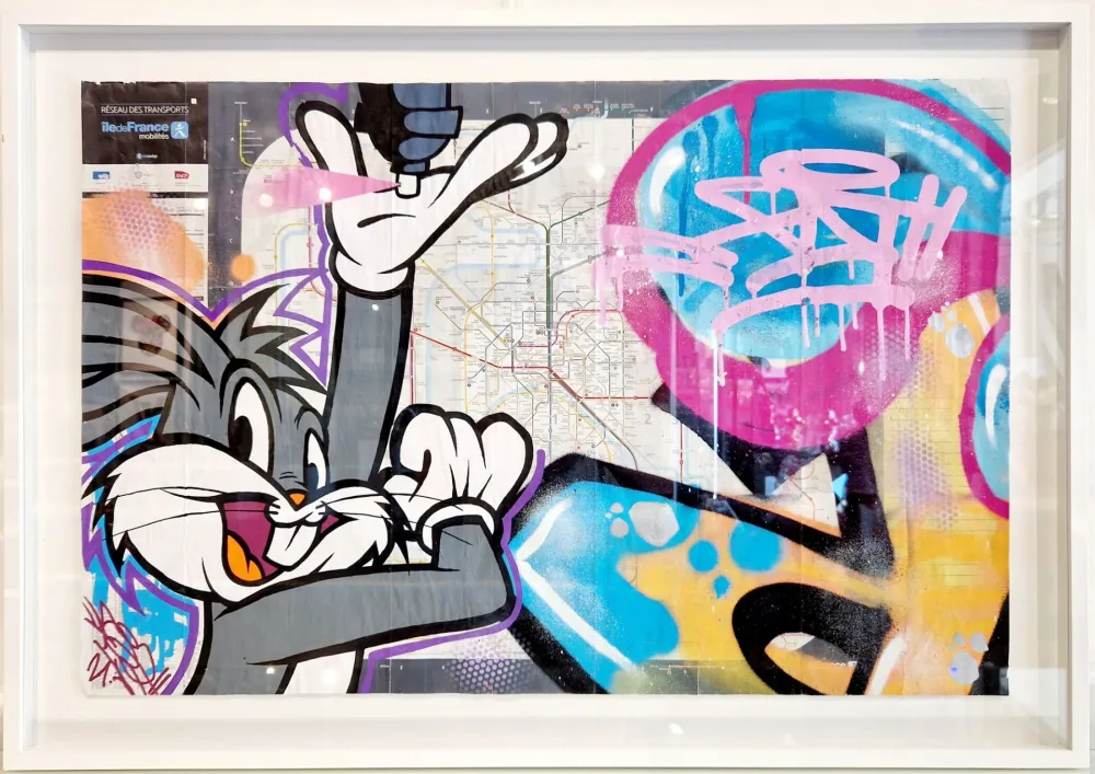 Sem Técnica Fat - Bugs Bunny (Metro Map of Paris)