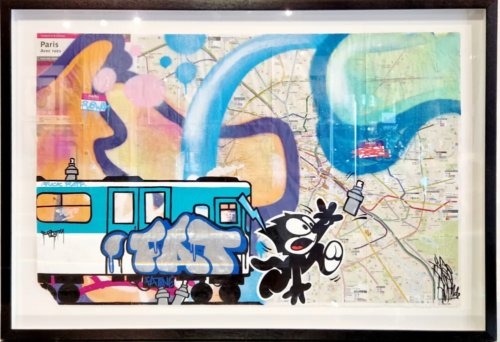 Sem Técnica Fat - Felix (Metro Map of Paris)