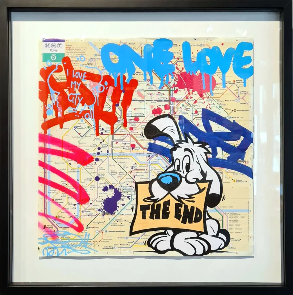 Sem Técnica Fat - Idéfix (Metro Map of Paris)