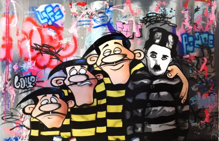 Cartaz Fat - Les Daltons