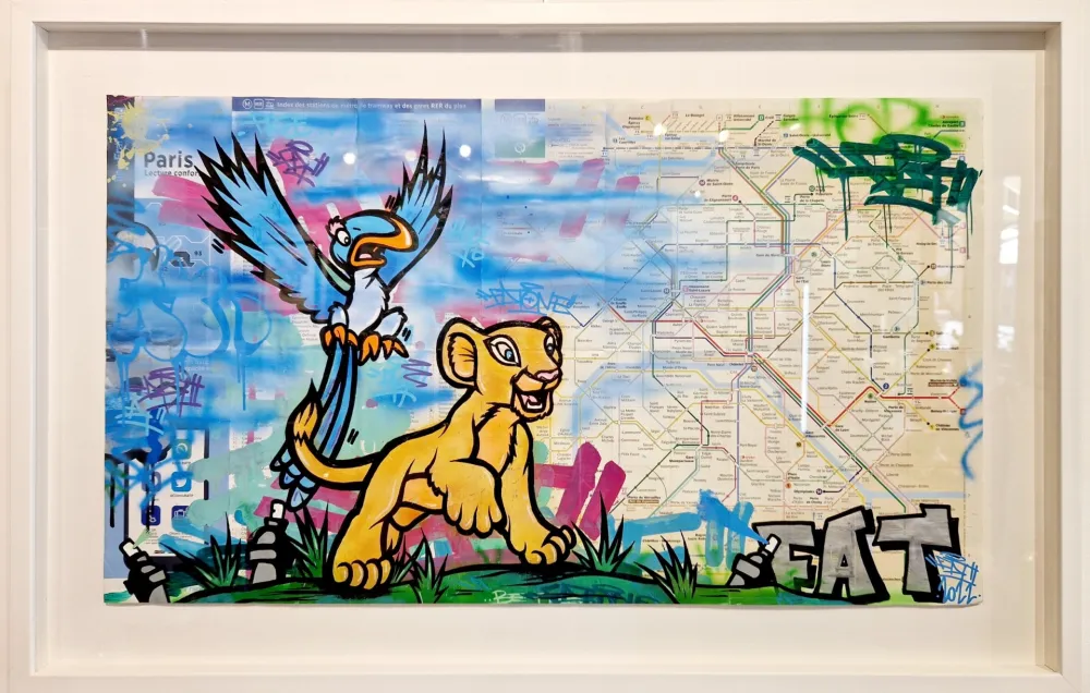 Sem Técnica Fat - Lion King (Metro Map of Paris)