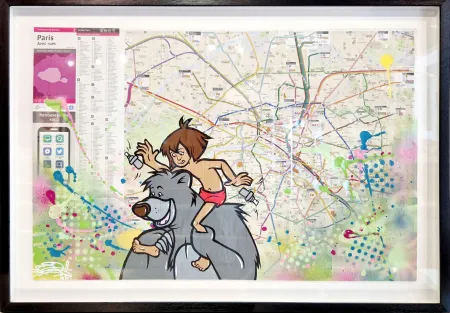 Sem Técnica Fat - Mowgli & Baloo (Metro Map of Paris)