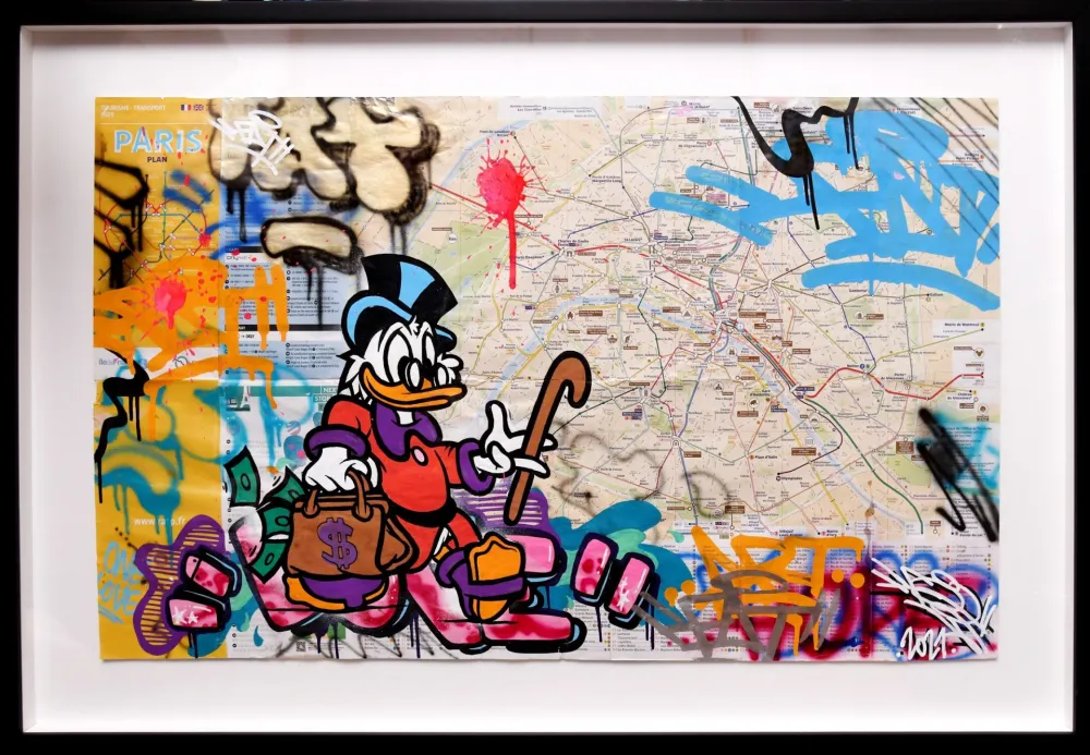 Sem Técnica Fat - Scrooge (Metro Map of Paris)