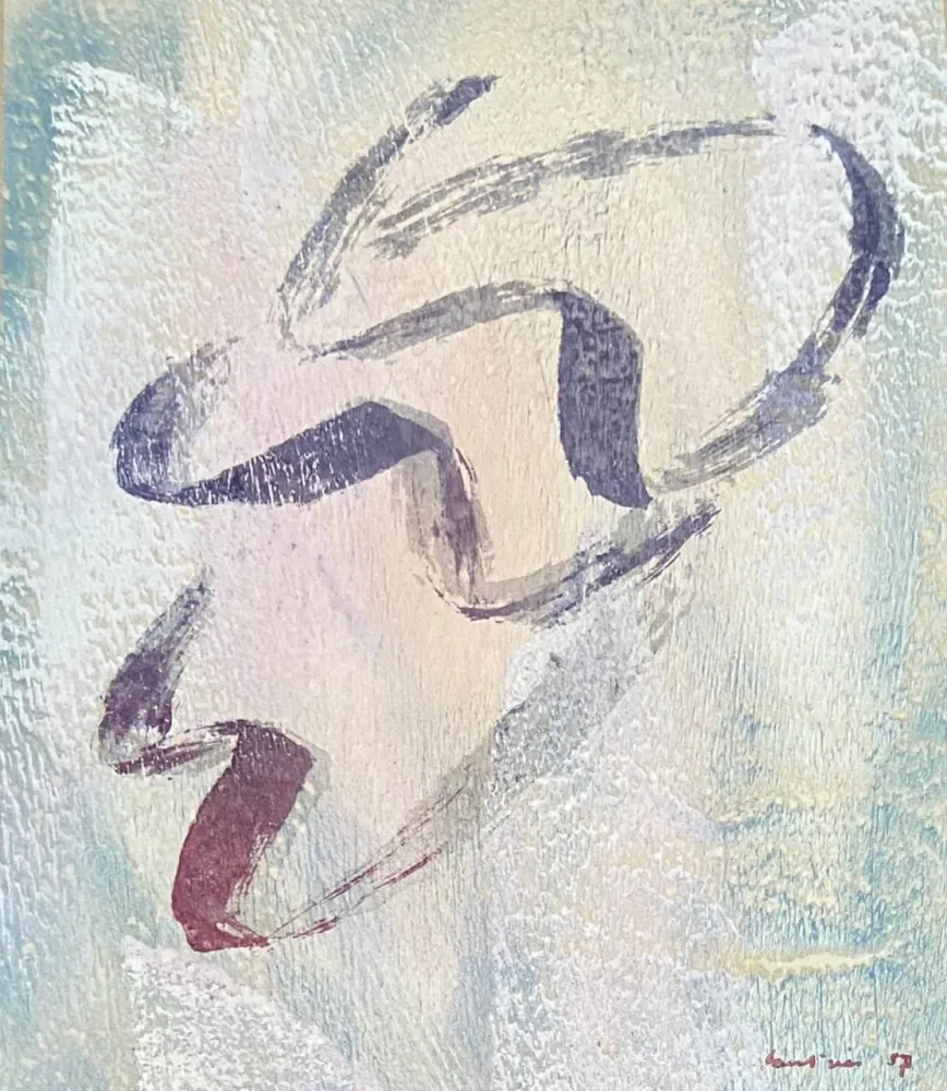 Litografia Fautrier - Annabelle Nue