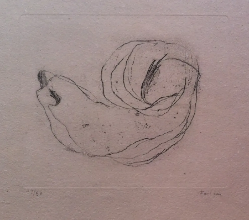 Água-Forte Fautrier - Baby-Shell