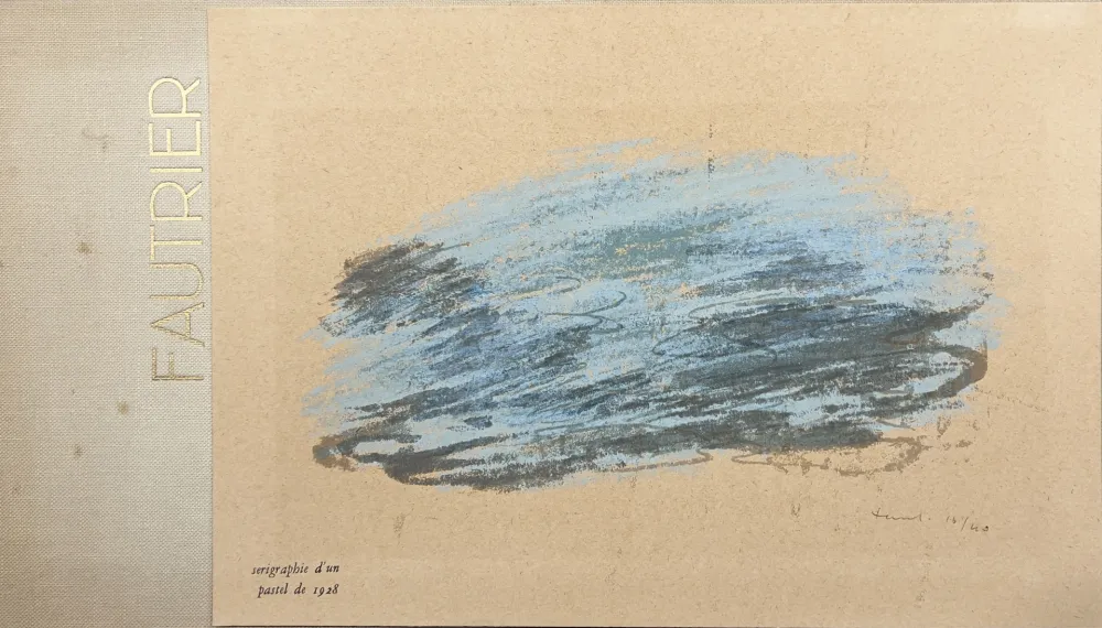 Livro Ilustrado Fautrier - FAUTRIER 1958/59. Avec une sérigraphie signée et numérotée (MichelPresse 1959)