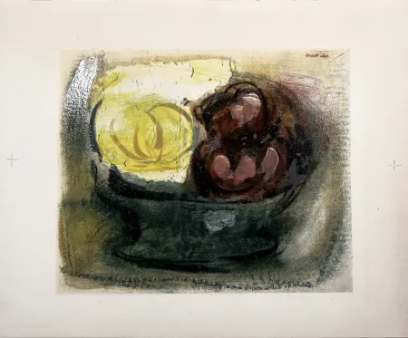 Litografia Fautrier - FAUTRIER ŒUVRES 1915-1943. Avec une lithographie en couleurs vernie (1943)