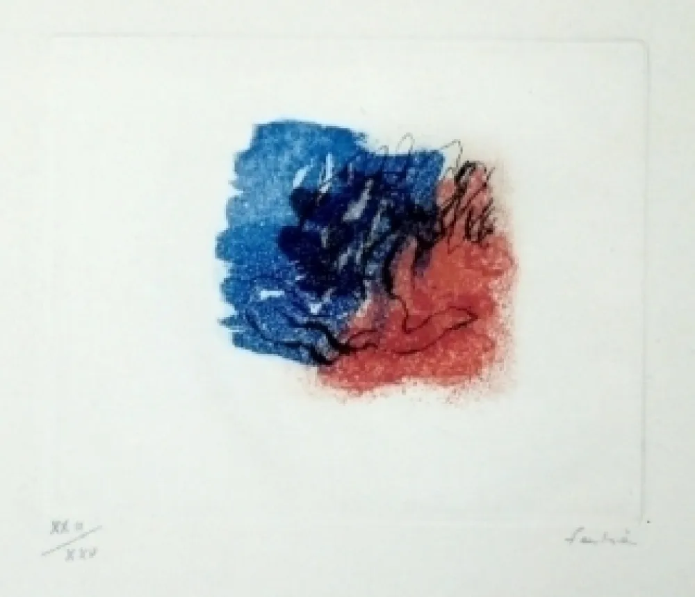 Água-Forte E Água-Tinta Fautrier - L'Arbre