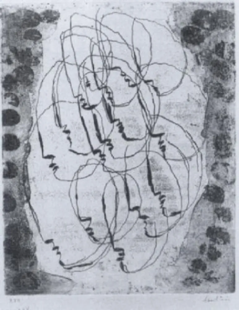 Água-Forte E Água-Tinta Fautrier - Les massacrés