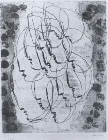 Água-Forte E Água-Tinta Fautrier - Les massacrés
